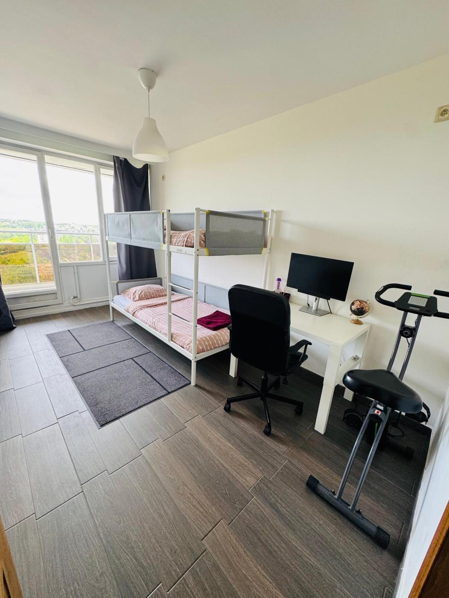 Lejlighed Meuble 92m2 + 2 Terrasses
